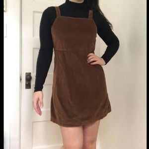 America Eagle Brown Corduroy Dress